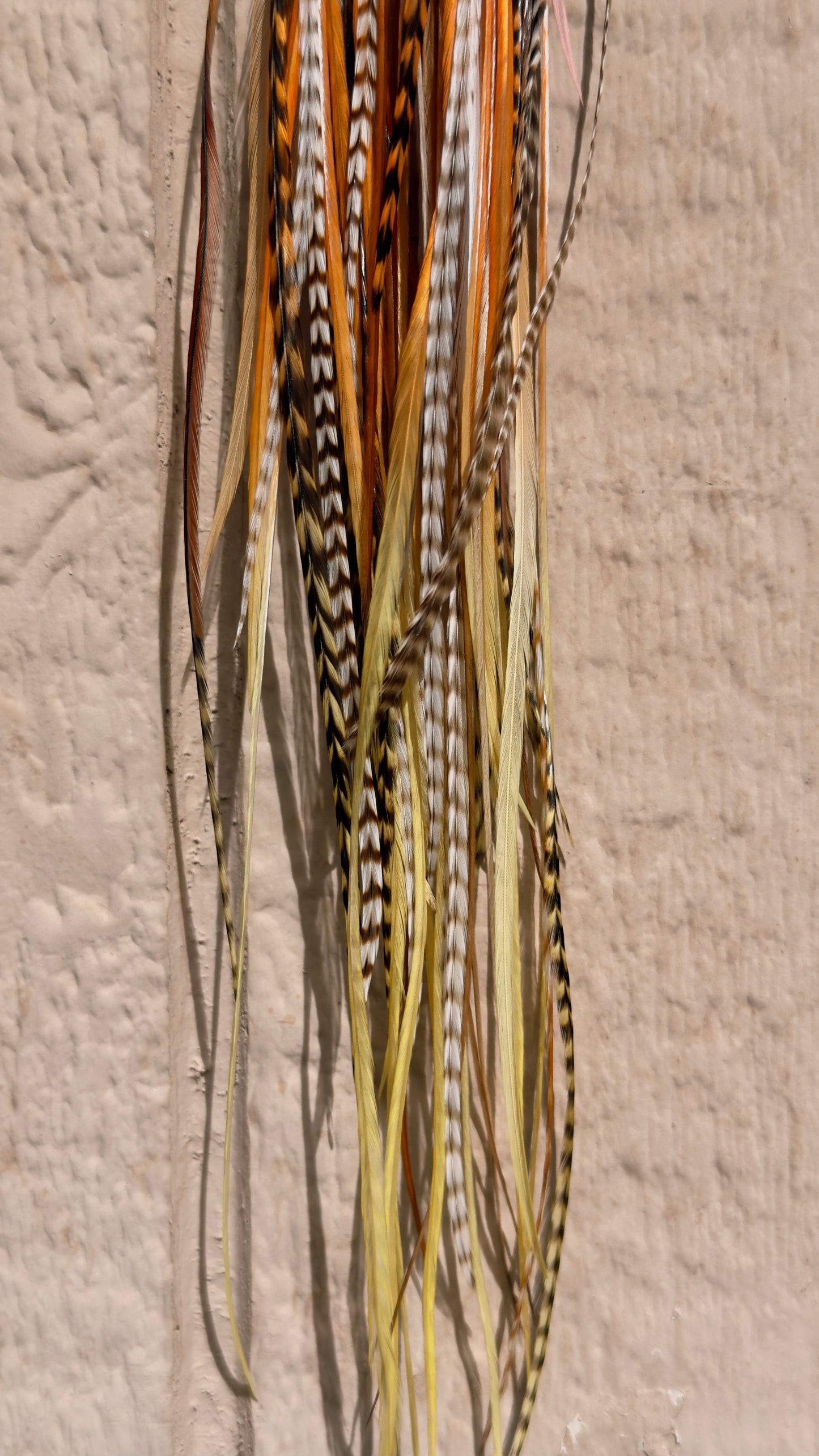 Feather Earrings - Fire Sign