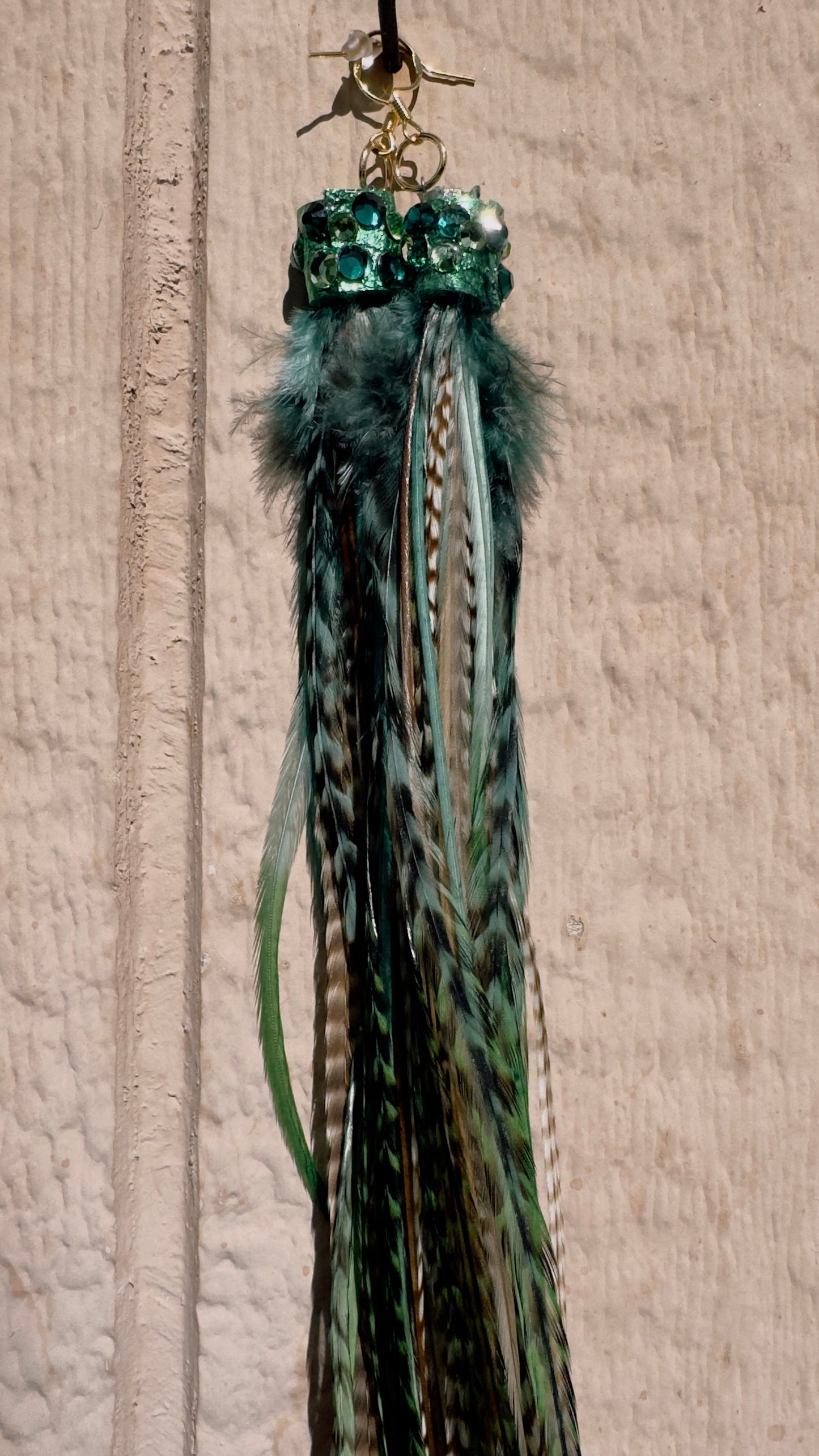 Feather Earrings - Earth Sign