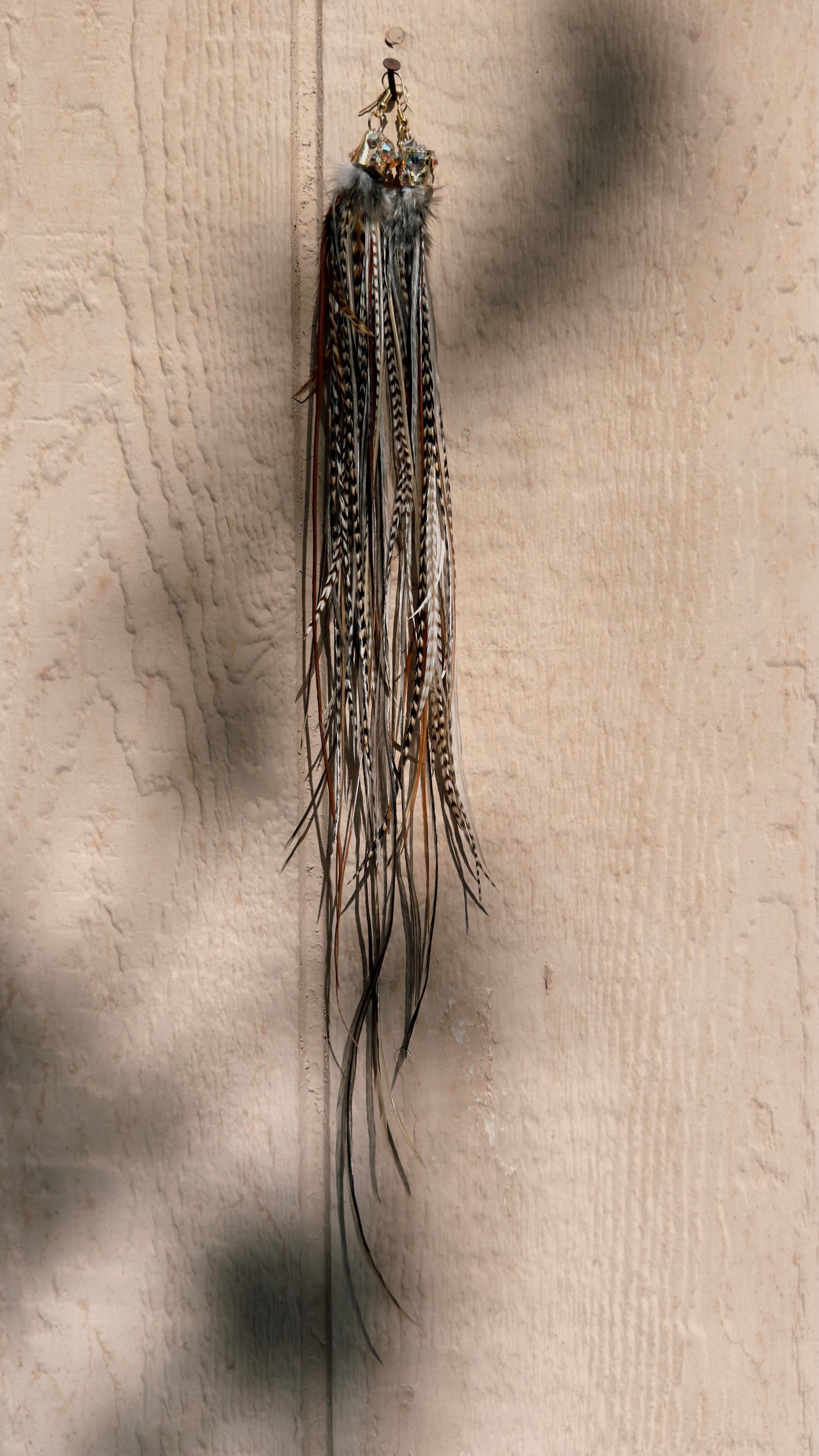 Feather Earrings - Send Nudes