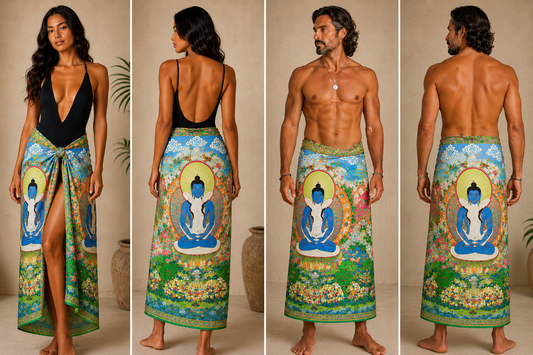Thangka Green Sarong